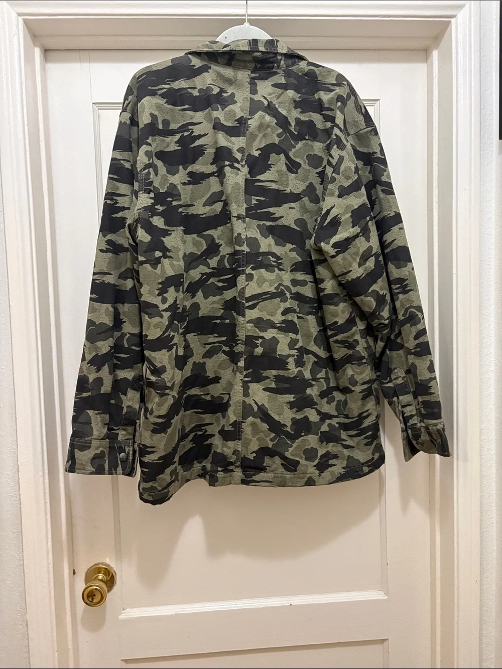 Carhartt Men’s Camouflage Field Jacket - Olive & Black